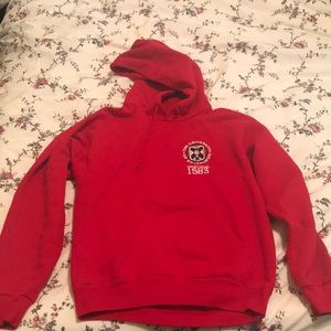 University of Edinburgh red hoodie